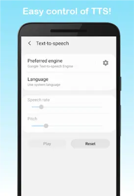 Text to Speech - Read Aloud android App screenshot 0